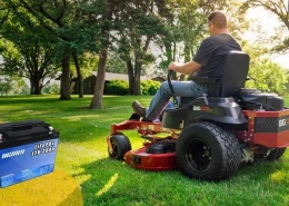 Lawn tractor battery - manly