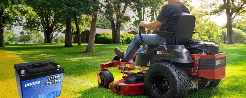 Lawn tractor battery - manly