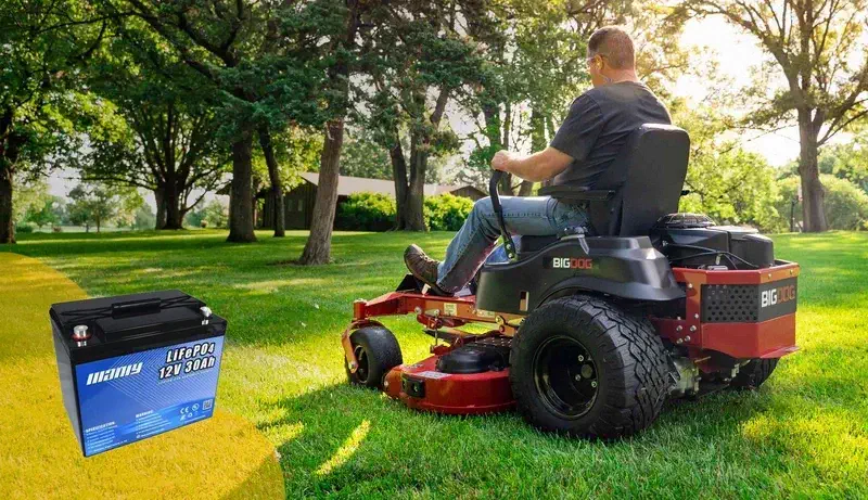 Lawn tractor battery - manly