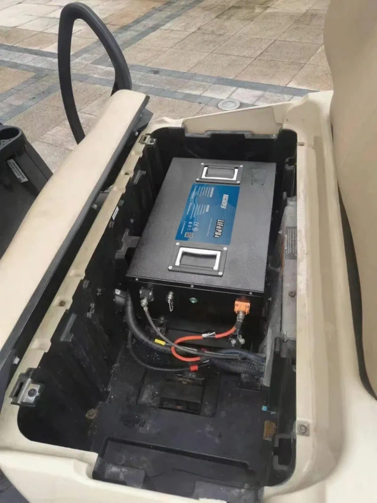 Lithium golf cart battery - manly