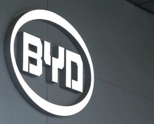 Byd logo - manly