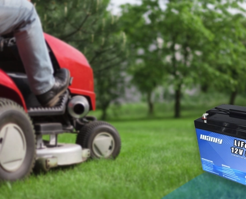 Riding lawn mower battery - manly