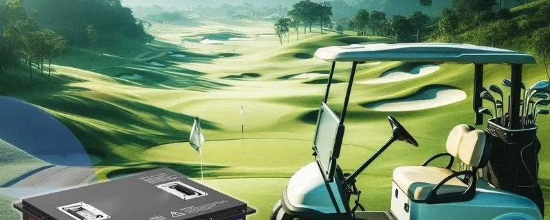 Lithium golf cart battery - manly