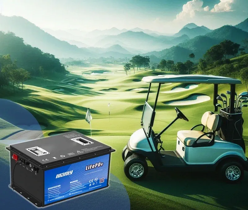 Lithium golf cart battery - manly