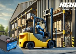 Forklift battery charge - manly