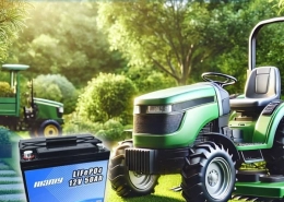 Garden tractor battery - manly