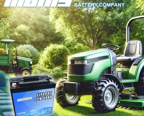 Garden tractor battery - manly