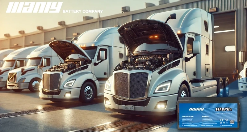 Best semi truck batteries​ - manly