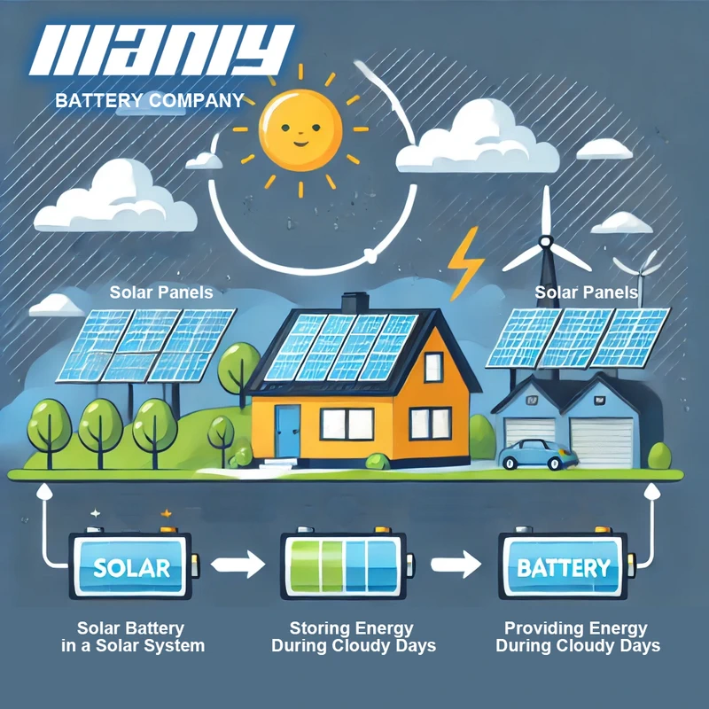 How solar batteries work in a solar power system - manly