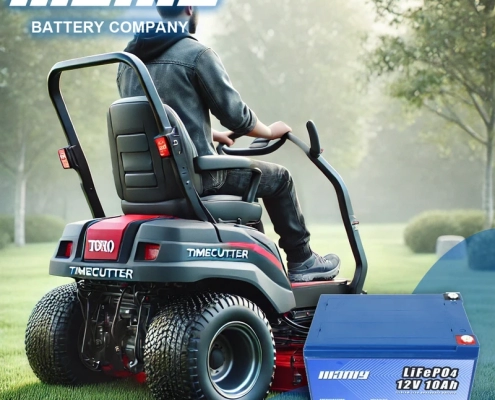 Lawn mower battery - ride mower battery - manly