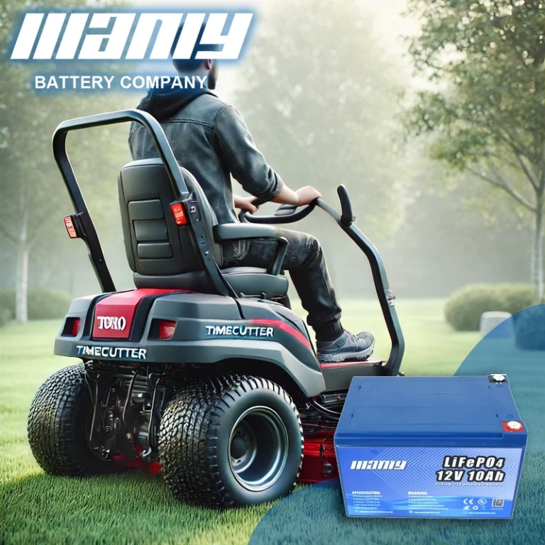 Lawn mower battery - ride mower battery