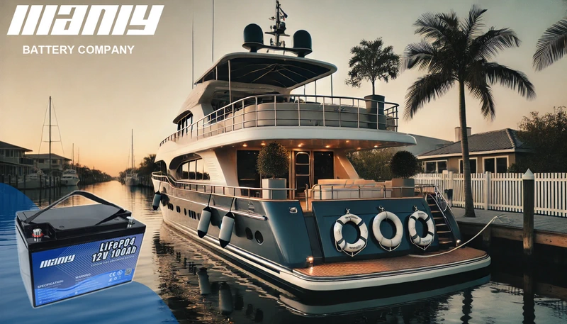 Lithium boat battery - marine battery - manly