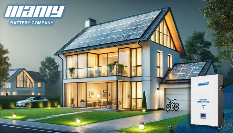Solar batteries for home