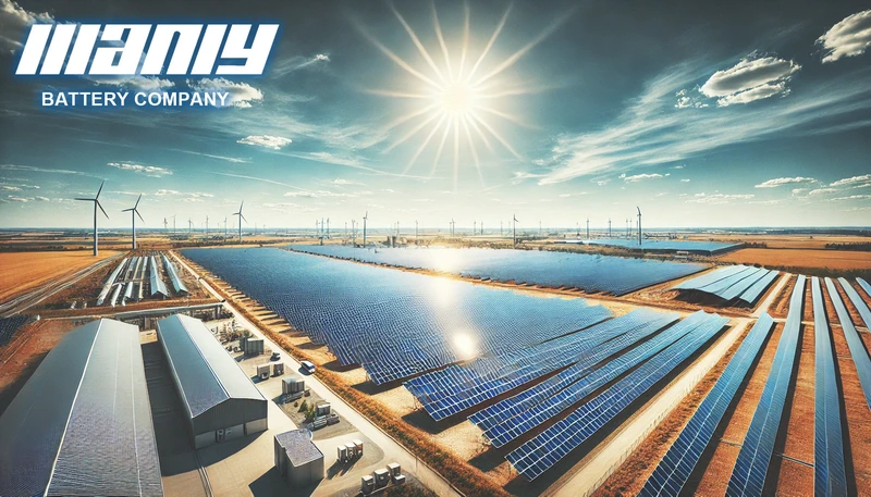 Solar farm in europe - manly battery - manly