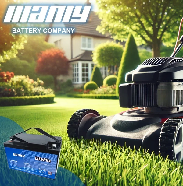 Lawn mower battery - lithium battery