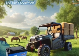 Utv battery - manly