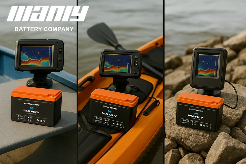 Fish-finder-battery-setups