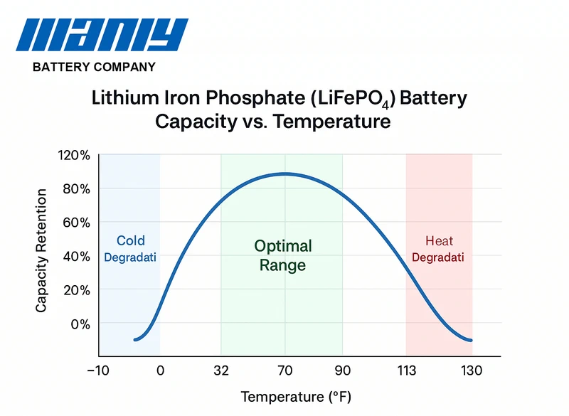 Lifepo4 battery capacity vs temperature