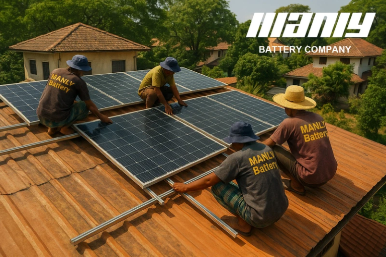 Solar battery for home in myanmar