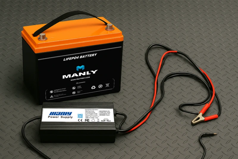 What amp to charge marine battery