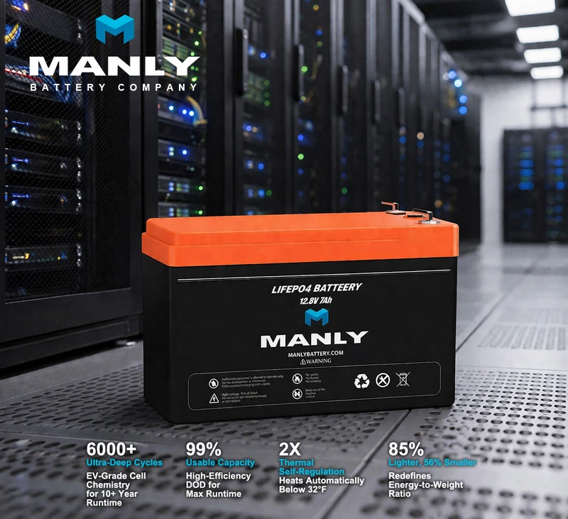 Manly Rechenzentrumsbatterien, bester Hersteller von Lithiumbatterien